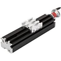 Metal Cross Block Longitudinal Slide Block Mini Máquina Kit Caja Tornos metálicos para X- Y- Z Procesamiento…